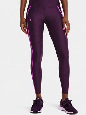 🔥 Under Armour Matching Leggings and Workout Top – XL | Bold Pink & Purple 🔥